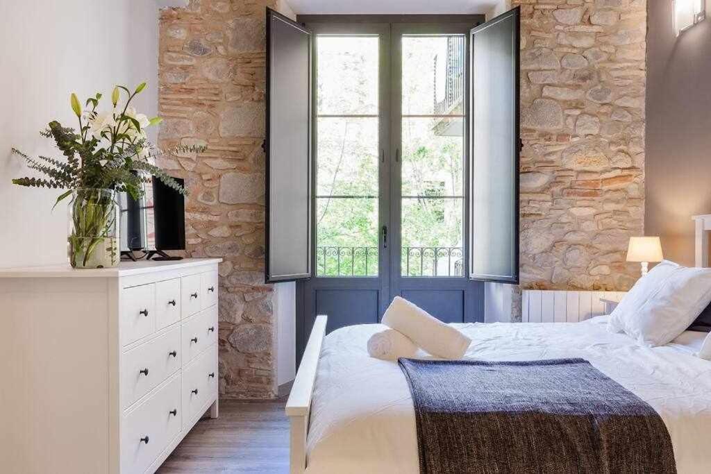 Sleep & Stay Home With Balcony Bonaventura 3 지로나 외부 사진